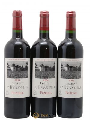 Château l'Évangile  2004 - Lot of 3 Bottles