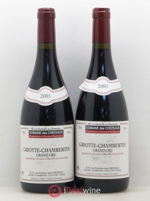 Griotte-Chambertin Grand Cru Domaine des Chezeaux 2001 - Lot de 2 Bouteilles