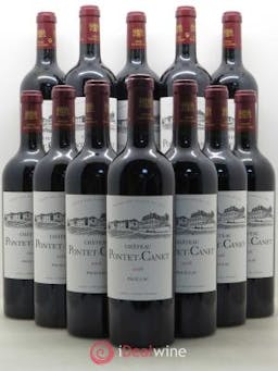 Château Pontet Canet 5ème Grand Cru Classé  2008 - Lot of 12 Bottles