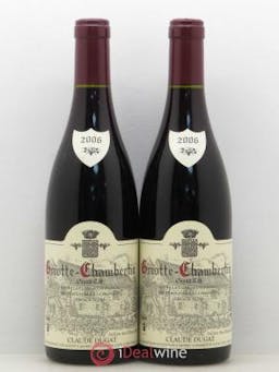 Griotte-Chambertin Grand Cru Claude Dugat  2006 - Lot of 2 Bottles