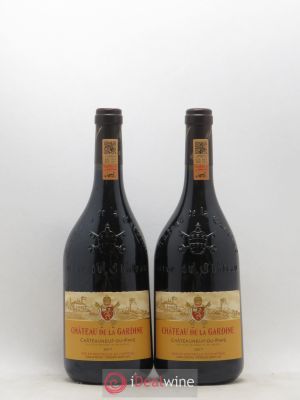 Châteauneuf-du-Pape Château de La Gardine Famille Brunel  2017 - Lot of 2 Bottles