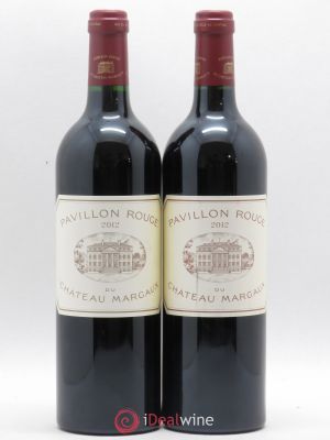 Pavillon Rouge du Château Margaux Second Vin  2012 - Lot of 2 Bottles