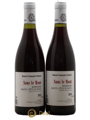 Hautes Côtes de Nuits Sous le Mont Emmanuel Giboulot (Domaine) 2019 - Lot de 2 Bottles