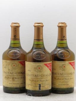 Château-Chalon Auguste Pirou  1992 - Lot de 3 Bouteilles