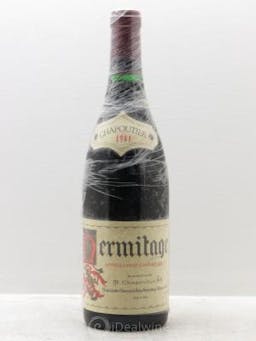 Hermitage Chapoutier  1981 - Lot of 1 Bottle