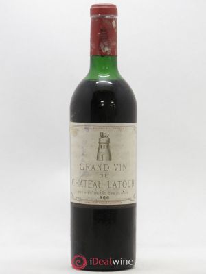 Château Latour 1er Grand Cru Classé  1966 - Lot of 1 Bottle