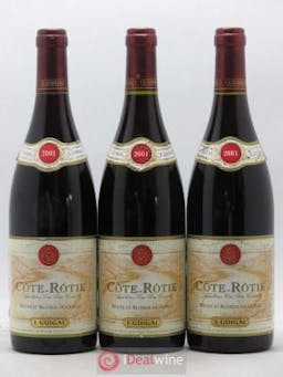 Côte-Rôtie Côtes Brune et Blonde Guigal  2001 - Lot of 3 Bottles