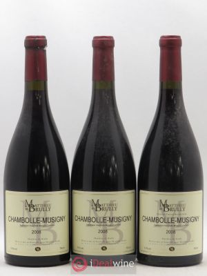 Chambolle-Musigny Matthieu de Brully (no reserve) 2008 - Lot of 3 Bottles