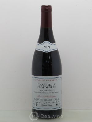 Chambertin Clos de Bèze Grand Cru Clos de Bèze Bruno Clair (Domaine)  2009 - Lot of 1 Bottle