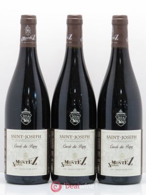 Saint-Joseph Cuvée Papy Monteillet (Domaine du) - Stéphane Montez  2014 - Lot of 3 Bottles