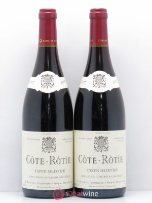 Côte-Rôtie Côte Blonde René Rostaing  2007 - Lot of 2 Bottles