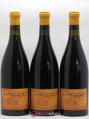 USA Walla Walla Valley Syrah Cayuse Vineyard 2012 - Lot of 3 Bottles