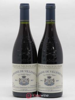 Châteauneuf-du-Pape Les Vieilles Vignes Domaine de Villeneuve 2013 - Lot of 2 Bottles
