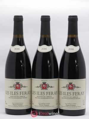 IGP Ardèche Les Iles Feray Gonon (Domaine)  2016 - Lot of 3 Bottles