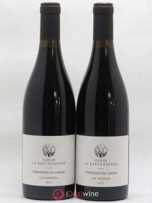 Terrasses du Larzac Les Ouvrées Le Clos de la Barthassade  2017 - Lot of 2 Bottles