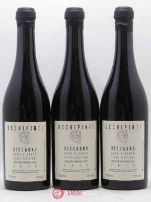 Terre Siciliane IGT Siccagno Azienda Agricola Arianna Occhipinti  2016 - Lot of 3 Bottles