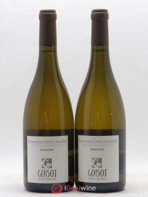 Bourgogne Côtes d'Auxerre Gondonne Goisot  2015 - Lot of 2 Bottles