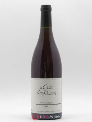 Vin de France A l'ombre du figuier Clos des Grillons  2014 - Lot of 1 Bottle