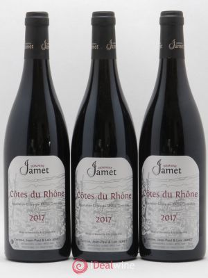Côtes du Rhône Jamet (Domaine)  2017 - Lot of 3 Bottles
