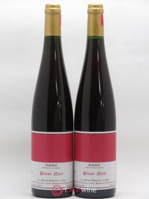 Alsace Pinot noir Le Chant des Oiseaux Gérard Schueller (Domaine)  2016 - Lot of 2 Bottles
