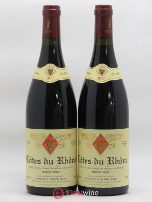 Côtes du Rhône Auguste Clape  2017 - Lot of 2 Bottles