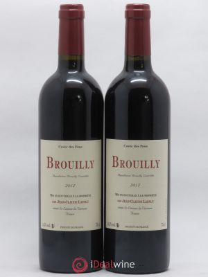 Brouilly Cuvée des Fous Jean-Claude Lapalu  2017 - Lot of 2 Bottles