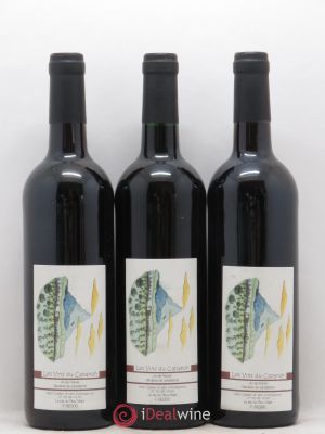 Vin de France Poudre d'Escampette Les Vins du Cabanon - Alain Castex  2016 - Lot of 3 Bottles