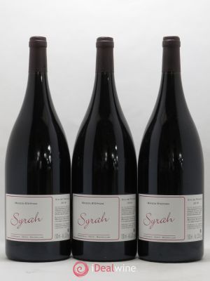 Vin de France Jean-Michel Stephan syrah 2018 - Lot of 3 Magnums