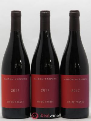 Vin de France Jean-Michel Stephan  2017 - Lot of 3 Bottles