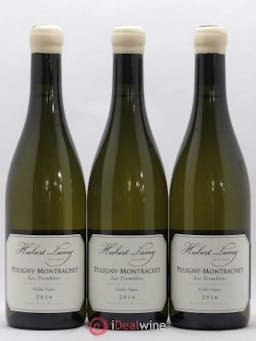 Puligny-Montrachet Les Tremblots Vieilles vignes Hubert Lamy 2016 - Lot of 3 Bottles