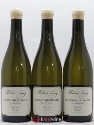 Puligny-Montrachet Les Tremblots Vieilles vignes Hubert Lamy 2016 - Lot of 3 Bottles
