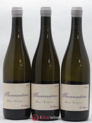Savennières Les Fougeraies Thibaud Boudignon  2016 - Lot of 3 Bottles