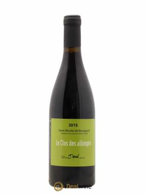 Saint-Nicolas de Bourgueil Le Clos des Allongés Sebastien David 2015 - Lot de 1 Bouteille