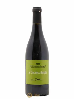 Saint-Nicolas de Bourgueil Le Clos des Allongés Sebastien David 2017 - Lot de 1 Bouteille