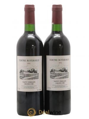 Château Tertre Roteboeuf  1995 - Lot of 2 Bottles