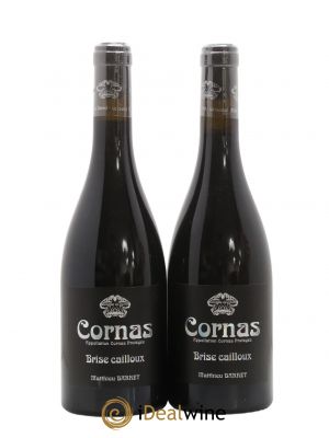 Cornas Brise Cailloux Coulet (Domaine du) - Matthieu Barret  2016 - Lot of 2 Bottles