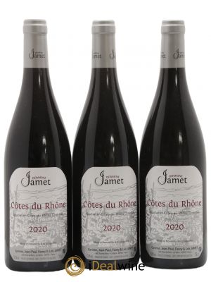 Côtes du Rhône Jamet (Domaine)  2020 - Lot de 3 Bouteilles