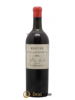Château Mouton Rothschild 1er Grand Cru Classé  1905 - Lot of 1 Bottle