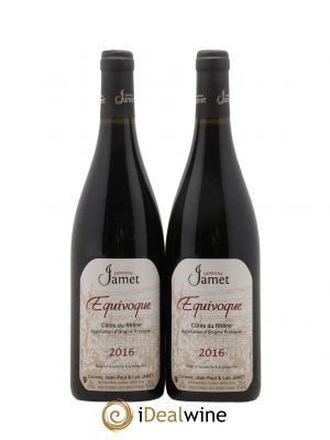 Côtes du Rhône Equivoque Jamet (Domaine)  2016 - Lot of 2 Bottles