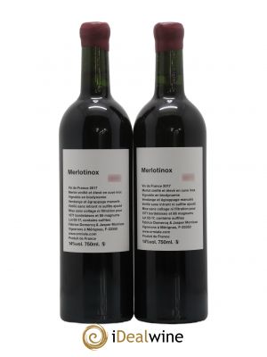 Vin de France Merlotinox Domercq & Morrison 2017 - Lot de 2 Bouteilles