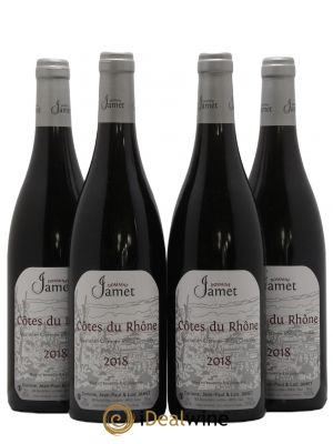 Côtes du Rhône Jamet (Domaine)  2018 - Lot de 4 Bouteilles