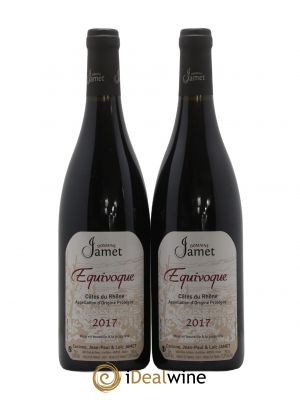 Côtes du Rhône Equivoque Jamet (Domaine)  2017 - Lot de 2 Bouteilles