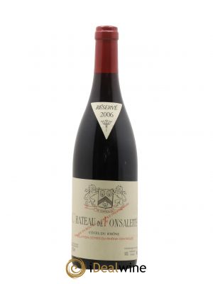 Côtes du Rhône Château de Fonsalette Emmanuel Reynaud  2006 - Lot of 1 Bottle