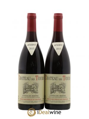 Côtes du Rhône Château des Tours Emmanuel Reynaud  2015 - Lot of 2 Bottles