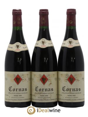 Cornas Auguste Clape  1995 - Lot of 3 Bottles