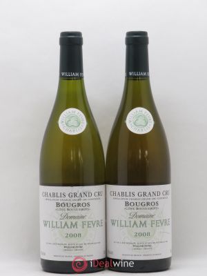 Chablis Grand Cru Bougros Côte Bouguerots William Fèvre (Domaine)  2008 - Lot of 2 Bottles