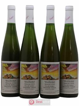 Riesling Vendanges Tardives Vallée Noble Seppi Landmann 2000 - Lot of 4 Bottles