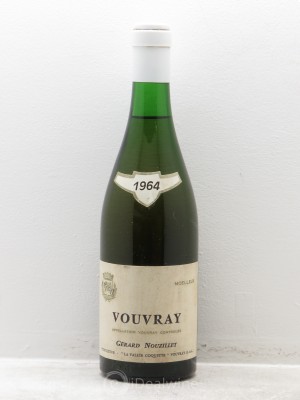 Vouvray La vallée coquette Gérard Nouzillet 1964 - Lot of 1 Bottle