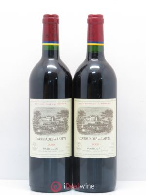 Carruades de Lafite Rothschild Second vin  2000 - Lot de 2 Bouteilles