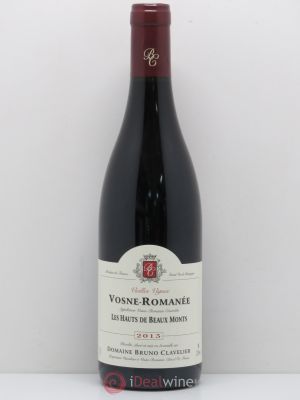 Vosne-Romanée 1er Cru Vieilles vignes Les Beaux Monts Bruno Clavelier  2013 - Lot of 1 Bottle